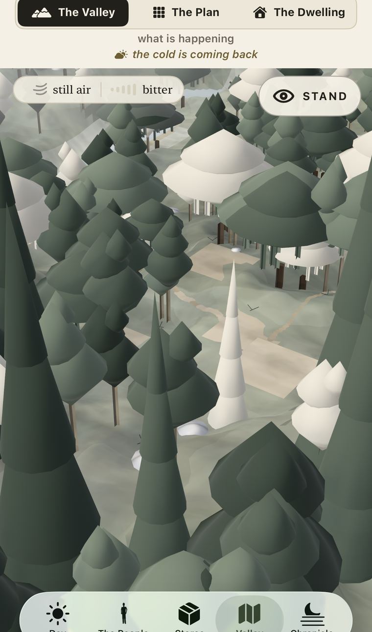 The boreal taiga: dense conifers under snow
